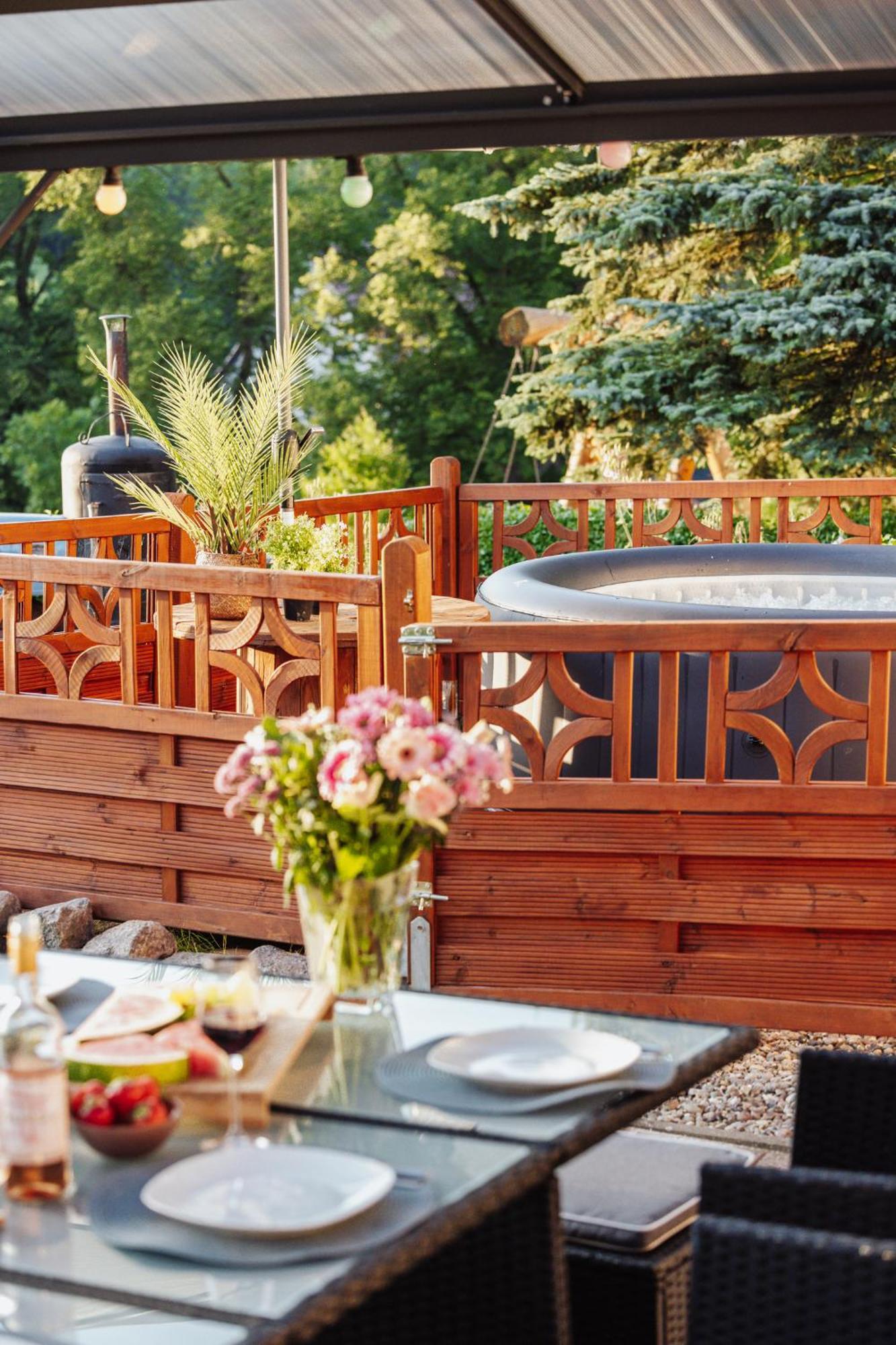 Wellnessparadies Mit Sauna Und Whirlpool كراكو آم زيه المظهر الخارجي الصورة